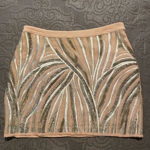 Endless Rose Sequin Mini Skirt